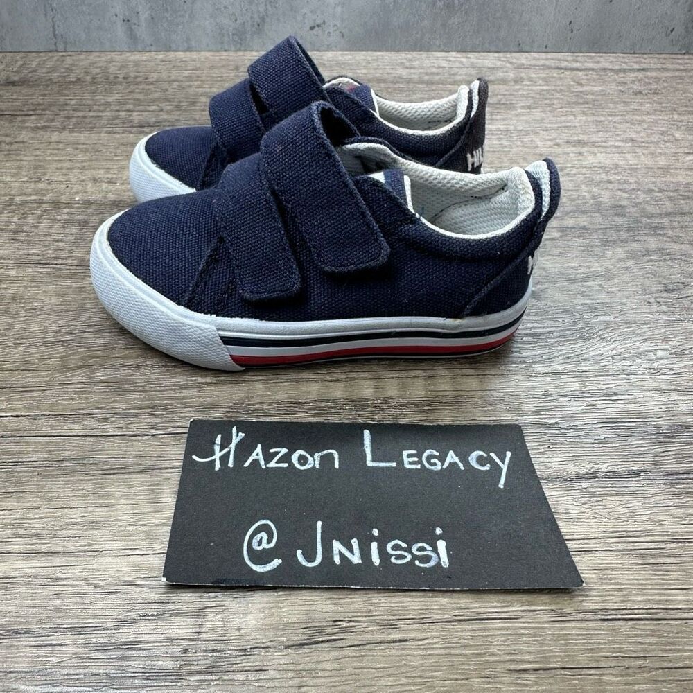 Tommy Hilfiger~Toddler Boy's~Navy Blue Herritage Alt Sneakers~Size 5